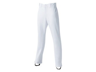 Full-Length Straight Baseball Trousers