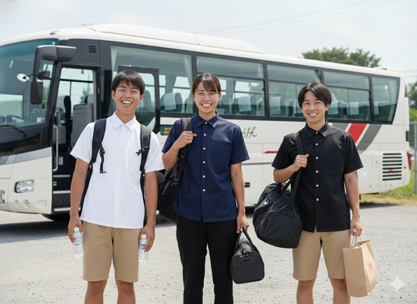 ストレスフリーな遠征着